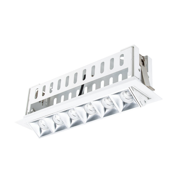 WAC R1GAT06-F Multi Stealth 6 Cell Adjustable Trim, 45° Beam