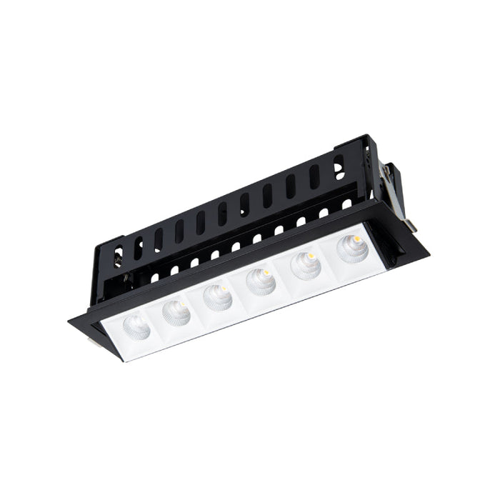WAC R1GAT06-S Multi Stealth 6 Cell Adjustable Trim, 16° Beam