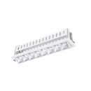 WAC R1GAT08-F Multi Stealth 8 Cell Adjustable Trim, 45° Beam