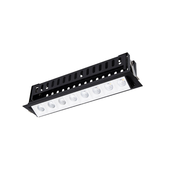 WAC R1GAT08-N Multi Stealth 8 Cell Adjustable Trim, 32° Beam