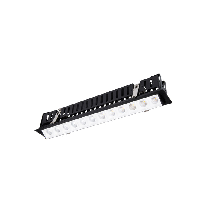 WAC R1GAT12-F Multi Stealth 12 Cell Adjustable Trim, 45° Beam