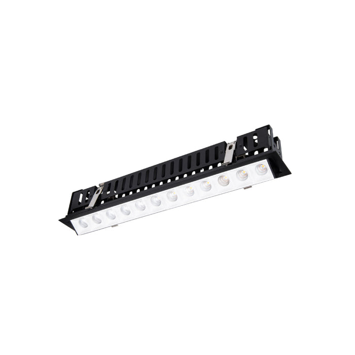 WAC R1GAT12-S Multi Stealth 12 Cell Adjustable Trim, 16° Beam