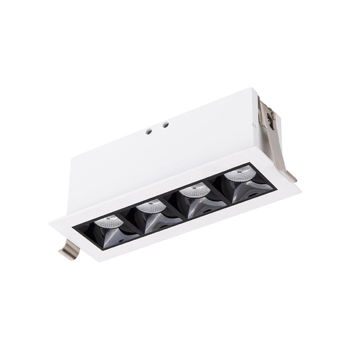 WAC R1GDT04-F Multi Stealth 4 Cell Downlight Trim, 45° Beam
