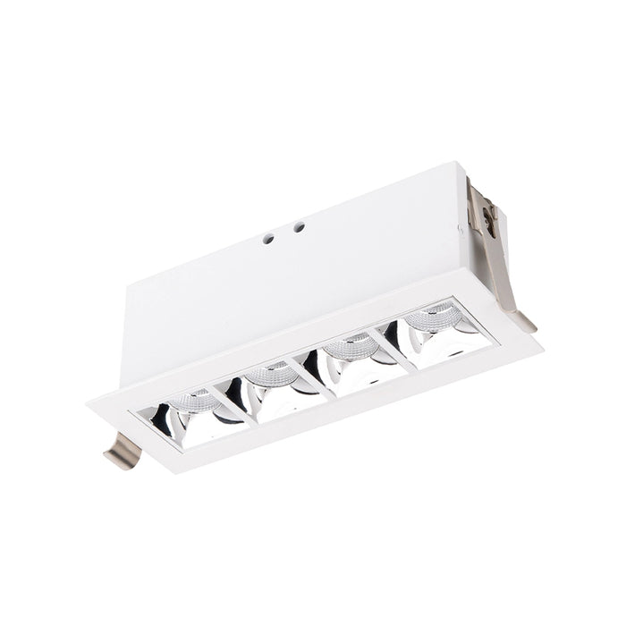 WAC R1GDT04-F Multi Stealth 4 Cell Downlight Trim, 45° Beam