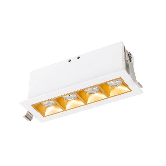 WAC R1GDT04-N Multi Stealth 4 Cell Downlight Trim, 32° Beam