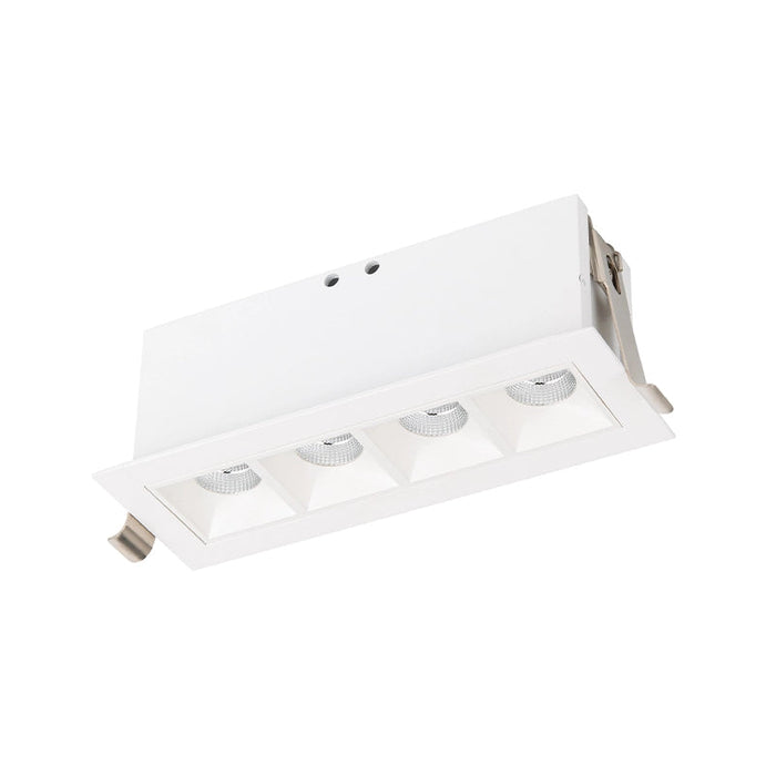 WAC R1GDT04-S Multi Stealth 4 Cell Downlight Trim, 16° Beam