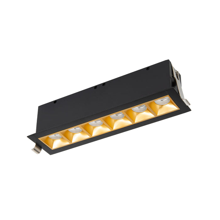 WAC R1GDT06-N Multi Stealth 6 Cell Downlight Trim, 32° Beam