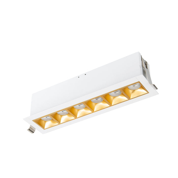 WAC R1GDT06-F Multi Stealth 6 Cell Downlight Trim, 45° Beam