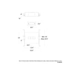 WAC R1GNL04 Multi Stealth 4 Cell New Construction Trimless Housing