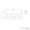 WAC R1GWT08-A Multi Stealth 8 Cell Wall Wash Trim