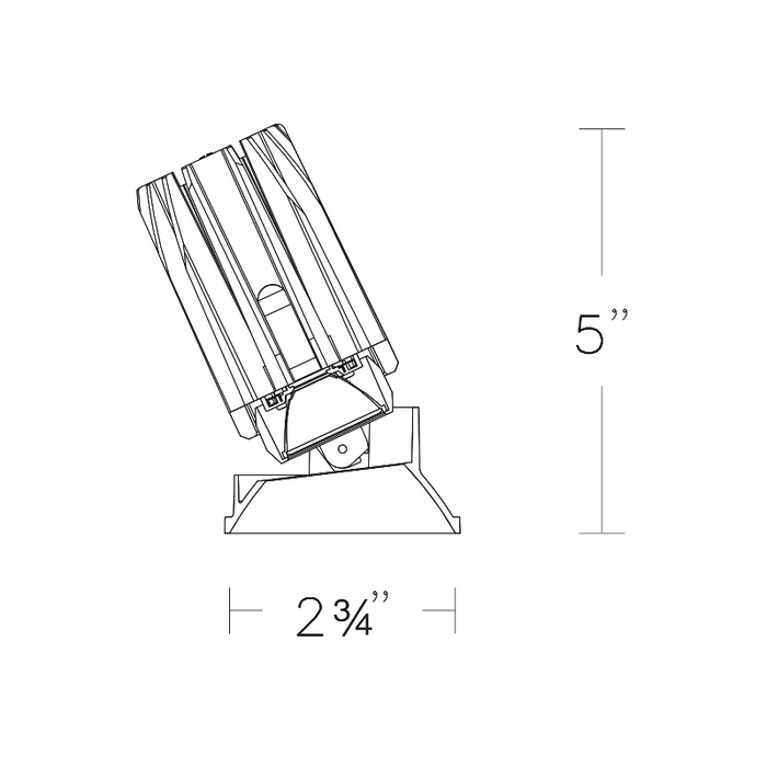 WAC R2FRAL-930 2" Round Adjustable Trimless, 3000K