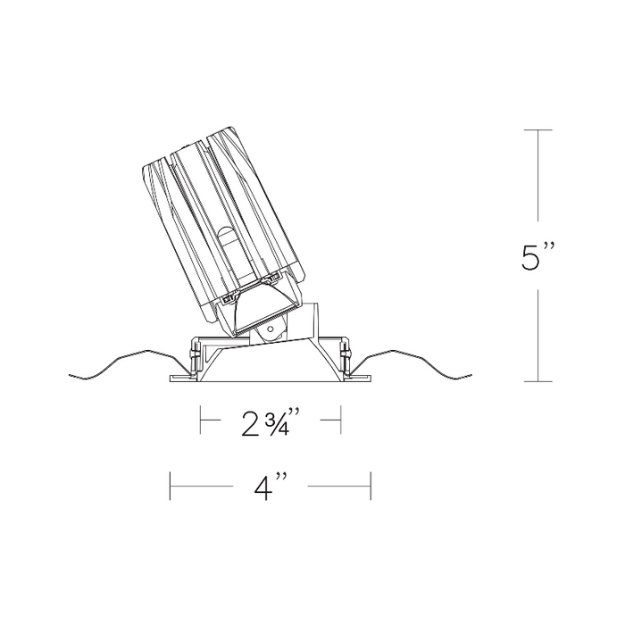 WAC R2FRAT-935 2" Round Adjustable Trimmed, 3500K