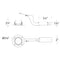 WAC R2FRRL FQ 2" 15W Round Remodel Trimless Housing