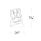 WAC R2FRW1L FQ 2" Shallow Round Wall Wash Trimless, Warm To Dim