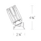 WAC R2FSAL-927 2" Square Adjustable Trimless, 2700K