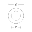 WAC R3CRDL Ocularc 3.5" Round Adjustable Trimless Downlight