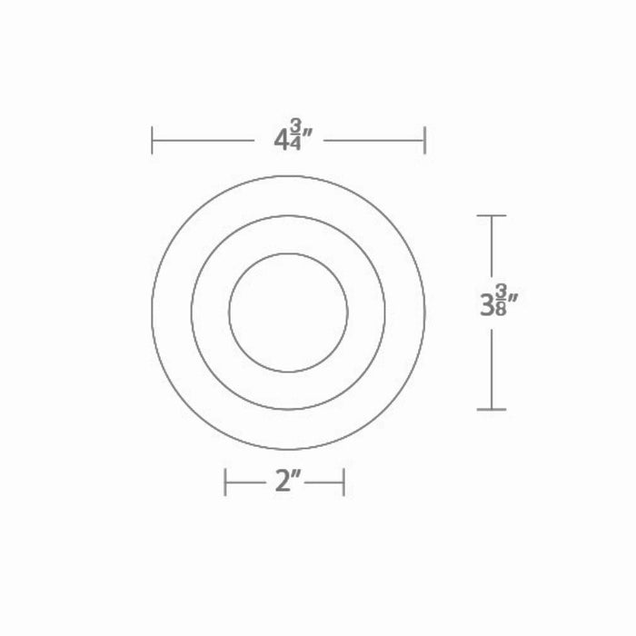 WAC R3CRDT Ocularc 3.5" Round Adjustable Downlight