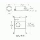 WAC R3CRN-11 Ocularc 3.5 Round New Construction Housing