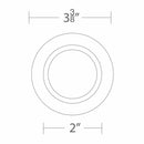 WAC R3CRPL Ocularc 3.5" Round Pinhole Trimless