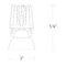 WAC R4FSDL-927 4" Square Downlight Trimless, 2700K