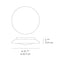 Artemide Lunex 17 LED Wall/Ceiling Light - Dimmable