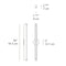 Artemide Basic Strip 36 Wall Light