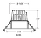 Elite RL275-600L 2" Round Baffle Recessed Retrofit - 600 Lumens