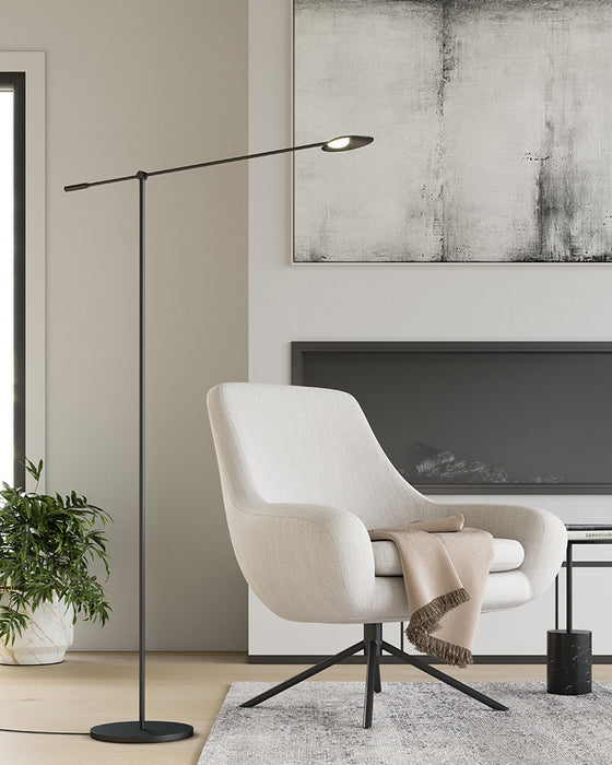Kuzco FL90155 Rotaire 54" Tall LED Floor Lamp