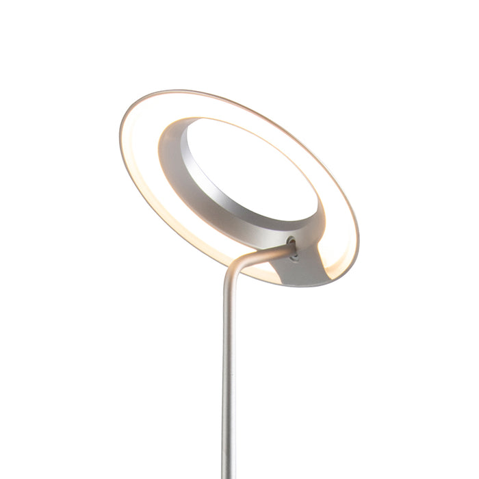 Koncept RYO-SW-SIL Royyo LED Floor Lamp, Silver Body