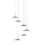 Koncept RYP-C6 Royyo 6-lt 12" LED Pendant