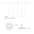Koncept RYP-L3 Royyo 3-lt 44" LED Linear Pendant