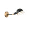 Matteo S00711 Blare 1-lt 11" Tall Swingarm Wall Light