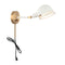 Matteo S00711 Blare 1-lt 11" Tall Swingarm Wall Light