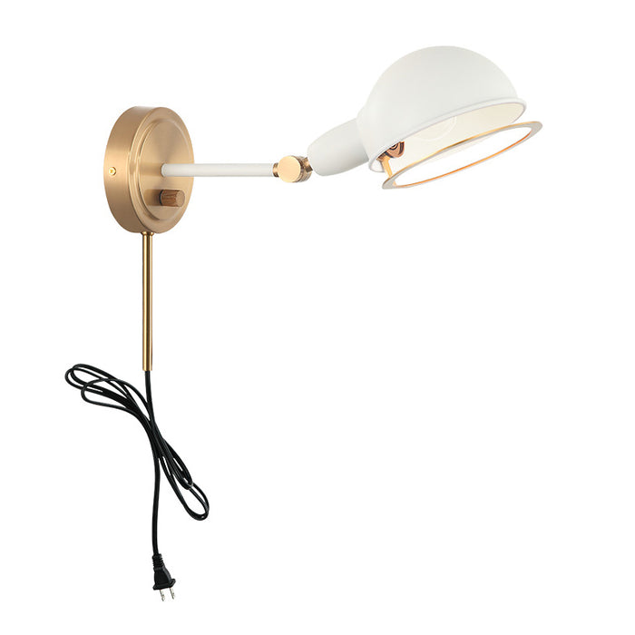 Matteo S00711 Blare 1-lt 11" Tall Swingarm Wall Light