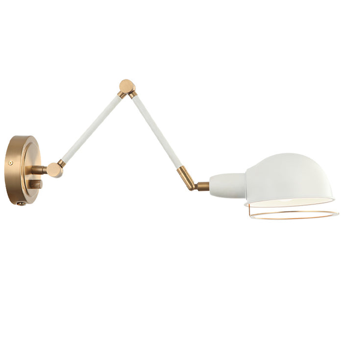 Matteo S00721 Blare 1-lt 9" Tall Swingarm Wall Light