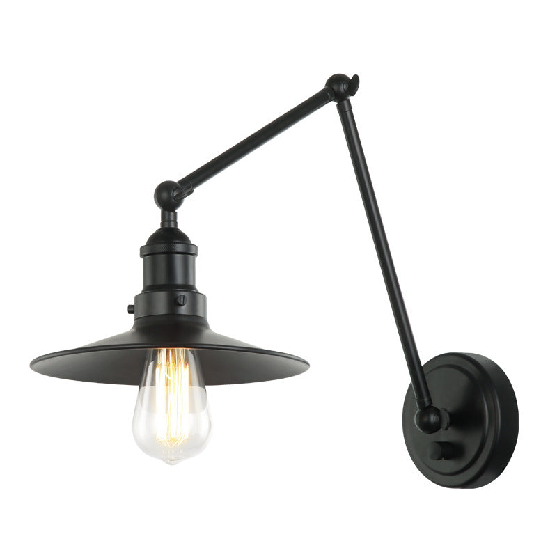 Matteo S01211 Brixson 1-lt 14" Tall Swingarm Wall Light