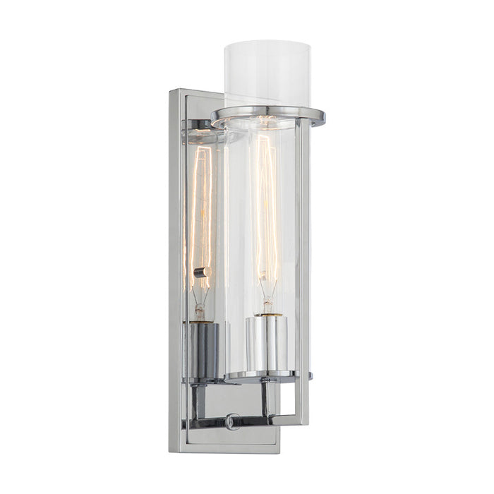 Matteo S03901 Tubulaire 1-lt 14" Tall Wall Sconce
