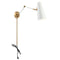 Matteo S05221 Blink 1-lt 11" Tall Swingarm Wall Light