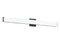 Matteo S05734 Moirlite 2-lt 34" LED Vanity Light