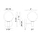 Matteo S06001 Cosmo 1-lt 10" Tall Wall Sconce
