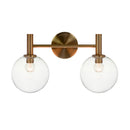 Matteo S06002 Cosmo 2-lt 17" Wall Sconce
