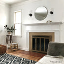 Matteo S06101 Liberty 1-lt 12" Tall Wall Sconce