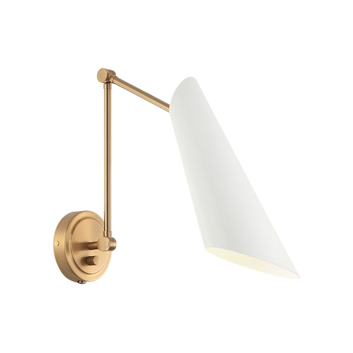 Matteo S08021 Butera 1-lt 15" Tall Swingarm Wall Light