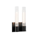Matteo S08502 Lyndon 2-lt 12" Tall Wall Sconce