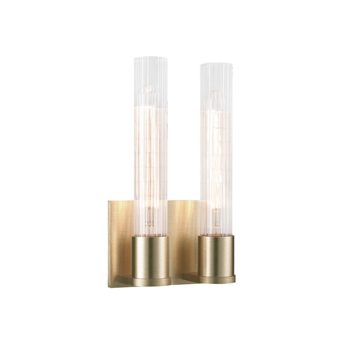 Matteo S08502 Lyndon 2-lt 12" Tall Wall Sconce