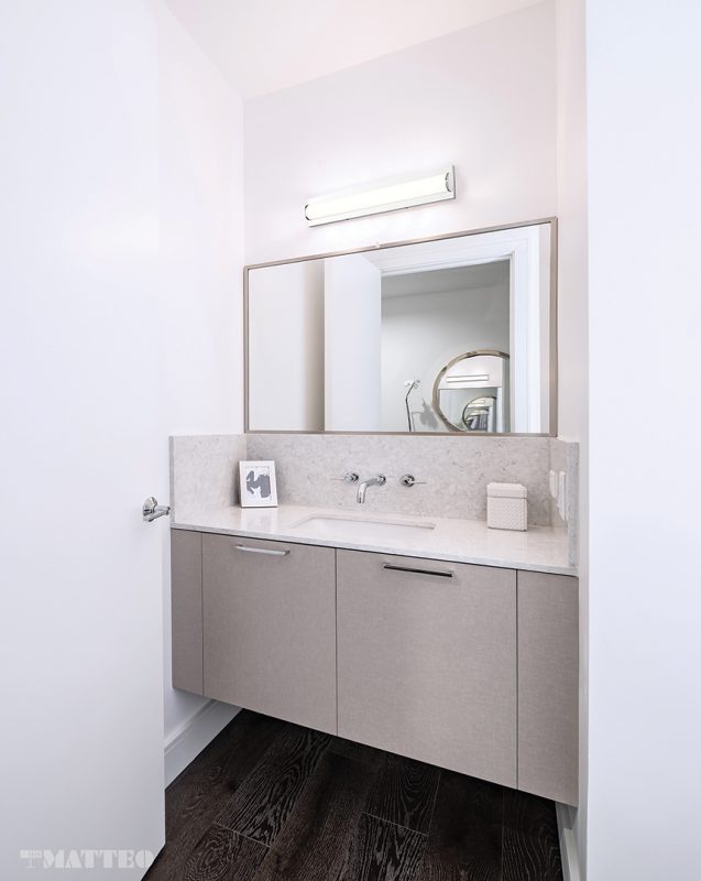 Matteo S08924 Psyra 1-lt 24" LED Vanity Light