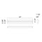 Matteo S08924 Psyra 1-lt 24" LED Vanity Light