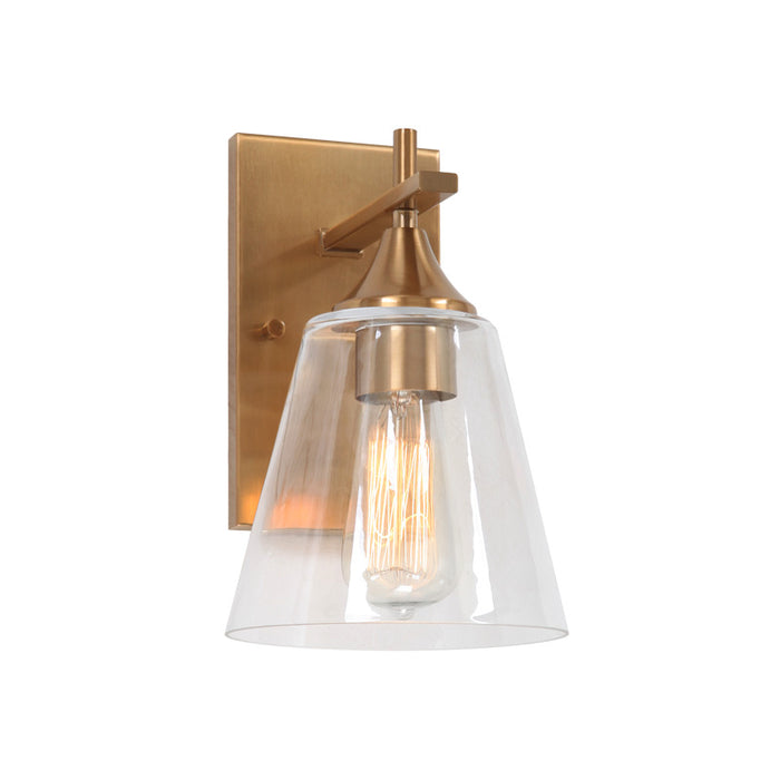 Matteo S09801 Hollis 1-lt 10" Tall Wall Sconce