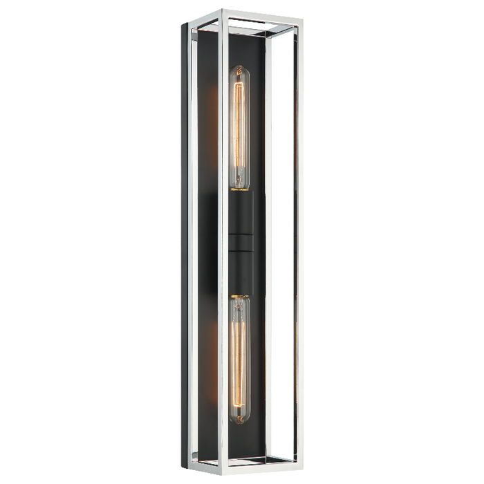 Matteo S15122 Shadowbox 2-lt 22" Tall LED Wall Sconce