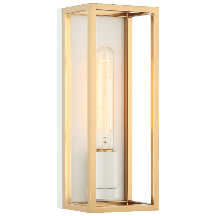 Matteo S15141 Shadowbox 1-lt 12" Tall LED Wall Sconce